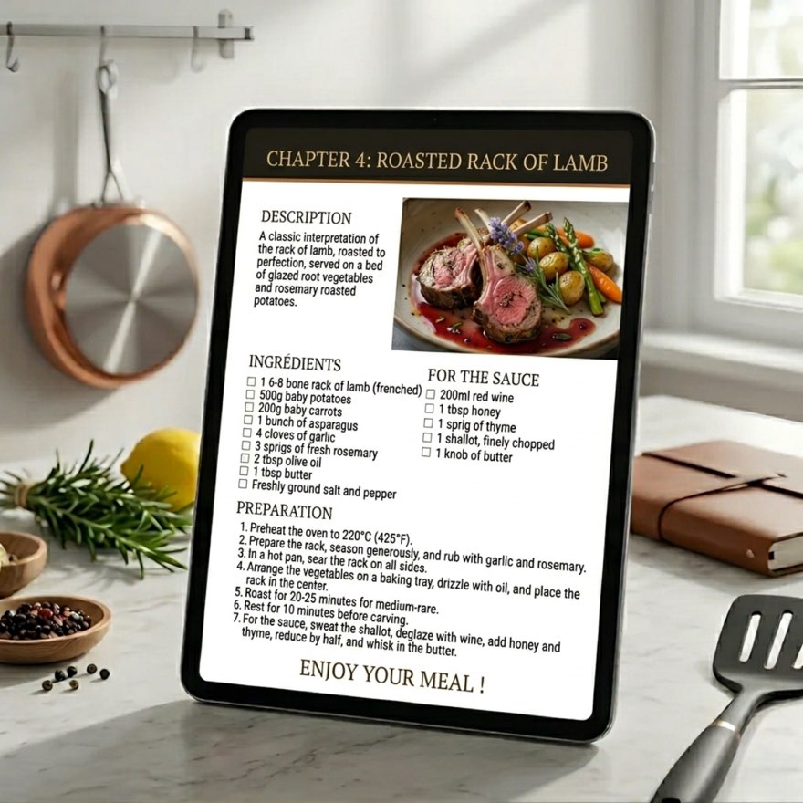 Master the culinary arts from your own kitchen